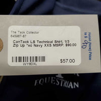 LS Technical Shirt, 1/3 Zip Up *xc
