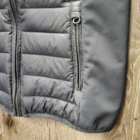 JUNIORS Puffy Jacket, Zipper *vgc, mnr hair
