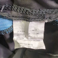 JUNIORS Light Riding Tight Breeches, Pull On *gc, seam rubs & frays
