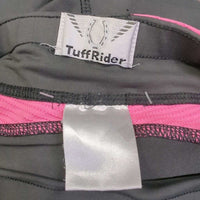 JUNIORS Euro Seat Riding Tight Breeches, Pull On *gc/fair, faded, mnr snags, knee rubs, small holes, seam rubs & frayed stitching, faded tag

