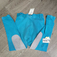 JUNIORS Hvy Cotton Breeches, Pull on *gc/vgc, mnr stains, seam holes & fading, older
