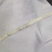 Light Fleece Full Seat Sticky Riding Tight Breeches, Pull On *gc/fair, v.rubbed & frayed seams, rubs, pilly, unstitched waist, cracking logos
