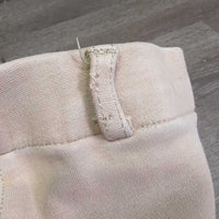 JUNIORS Hvy Cotton Breeches, Pull On *gc, threads, popping ankle elastics, unstitched loop edges, mnr faded
