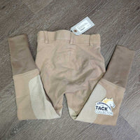 JUNIORS Hvy Cotton Breeches *gc, stains, rubs, pills, faded, snags, puckers, stretched?
