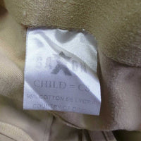 JUNIORS Hvy Cotton Euro Seat Breeches, Pull On *gc, older, rubs, pills, puckers, dingy, discolored? seat
