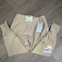 JUNIORS Euro Seat Breeches *vgc, mnr stains, seam & knee puckers
