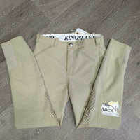 BOYS Euro Seat Breeches *vgc/gc, mnr stains?dirt, rubs & pills, unstitched loops, seam puckers
