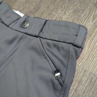 BOYS Fleece Lined Winter Euro Seat Breeches *vgc, mnr pulled tag
