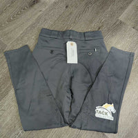 BOYS Fleece Lined Winter Euro Seat Breeches *vgc, mnr pulled tag

