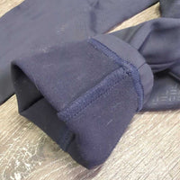 JUNIORS Fleece Lined Winter Full Sticky Seat Breeches *vgc, v.hairy inside, puckers, mnr marks?stains
