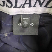 JUNIORS Fleece Lined Winter Full Sticky Seat Breeches *vgc, v.hairy inside, puckers, mnr marks?stains
