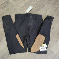 JUNIORS Euro Seat Breeches *vgc, faded, puckers, rubs, seam puckers
