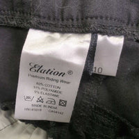 JUNIORS Euro Seat Breeches *vgc, faded, puckers, rubs, seam puckers
