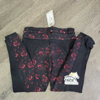 JUNIORS Hvy Cotton Breeches, Pull on *gc/fair, faded, seam holes & pulls

