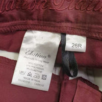 Euro Seat Breeches *vgc/xc, v.mnr faded, stain?dirt & seam puckers
