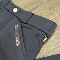 JUNIORS Boys Euro Seat Hvy Breeches *vgc, hair, mnr dirt?stain, older?
