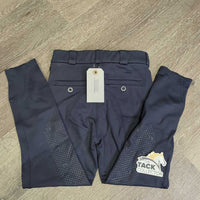 JUNIORS Boys Euro Seat Hvy Breeches *vgc, hair, mnr dirt?stain, older?
