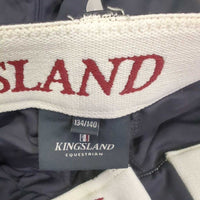 JUNIORS Boys Euro Seat Hvy Breeches *vgc, hair, mnr dirt?stain, older?
