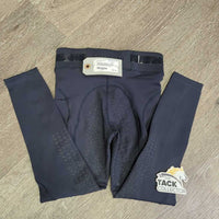JUNIORS Full Seat Sticky Riding Tight Breeches *vgc, mnr rubs & hair
