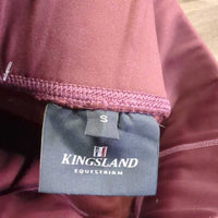 Fleece Lined Winter Riding Tight Breeches, Pull On *vgc, seam puckers, mnr stains?dirt, peeled logos
