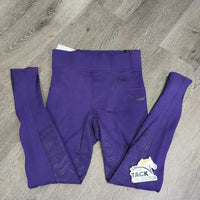 JUNIORS Hvy Cotton Full Sticky Seat Breeches, Pull On, tag *new
