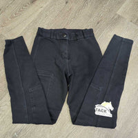 Hvy Cotton Breeches *gc, faded, seam puckers & rubs
