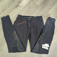 Euro Seat Hvy Cotton Breeches *gc, faded, seam rubs, sm holes, seam rubs, shrunk?
