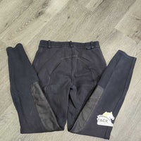 Euro Seat Hvy Cotton Breeches *gc, faded, seam rubs, sm holes, seam rubs, shrunk?
