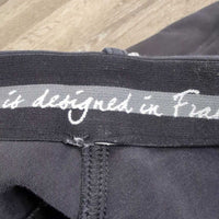 Euro Seat Hvy Cotton Breeches *gc, faded, seam rubs, sm holes, seam rubs, shrunk?
