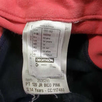 JUNIORS Euro Seat Hvy Cotton Breeches *gc, rubs, faded, pills, hairy

