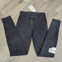 Euro Seat Hvy Cotton Breeches *gc, pilly, hair, faded
