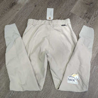 Euro Seat Breeches *gc, seam puckers, discolored seat & legs
