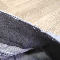 Hvy Euro Seat Breeches *gc, seam puckers, unstitched edges
