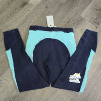 JUNIORS Hvy Cotton Breeches *gc, pilly, v.faded, rubs, thin spots
