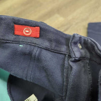 JUNIORS Hvy Cotton Breeches *gc, pilly, v.faded, rubs, thin spots
