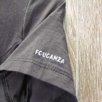 JUNIORS SS Polo Shirt, 1/4 button *gc, fair, hairy, faded, pills, rubs

