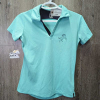 JUNIORS SS Sun Polo Shirt *gc, mnr pills, stains & snags
