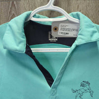 JUNIORS SS Sun Polo Shirt *gc, mnr pills, stains & snags
