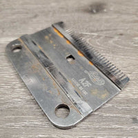 Wide 2 Piece Clipper Blades *gc, clean, mnr rusty, sharp?
