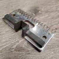 Wide 2 Piece Clipper Blades *gc, clean, mnr rusty, sharp?
