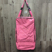 4 Hook Hanging Bridle Bag *gc, v.stained, hairy, dirty, inside dings
