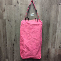 4 Hook Hanging Bridle Bag *gc, v.stained, hairy, dirty, inside dings

