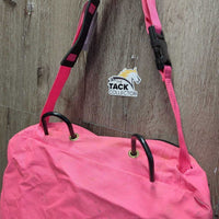 4 Hook Hanging Bridle Bag *gc, v.stained, hairy, dirty, inside dings
