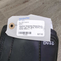 Neoprene Closed Boots, velcro *vgc, mnr dirty, scuffs, hair, marker
