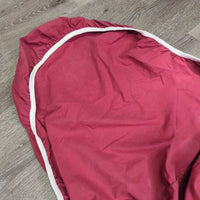 Cotton Saddle Cover *gc/fair, faded, dirt, stains, discolored, stretched elastic
