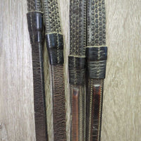 Rsd/FS Padded Thick Soft Bridle, Bling Browband, Rsd/FS Rubber Reins *gc, clean & dirty, film, rubs, faded, scrapes, dry, stiff, mismatched
