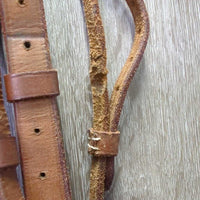 Soft Rsd Bridle *gc/fair, v.chewed, stains, rubs, scrapes, older
