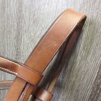 Soft Rsd Bridle *gc/fair, v.chewed, stains, rubs, scrapes, older
