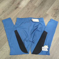 Riding Breeches Tights, Pull On *gc/vgc, mnr seam rubs/frays & hair
