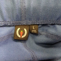 Riding Breeches Tights, Pull On *gc/vgc, mnr seam rubs/frays & hair

